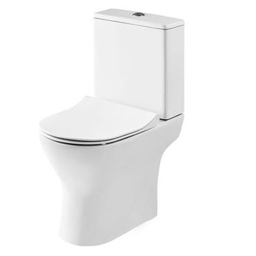 Freya Pan Pack Inc Cistern & Seat Open Back