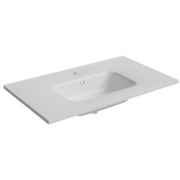 Rimini Ceramic Basin 60Cm White