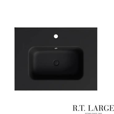 Rimini Ceramic Basin 60Cm Black