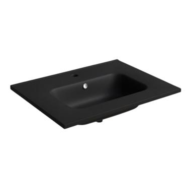 Rimini Ceramic Basin 60Cm Black