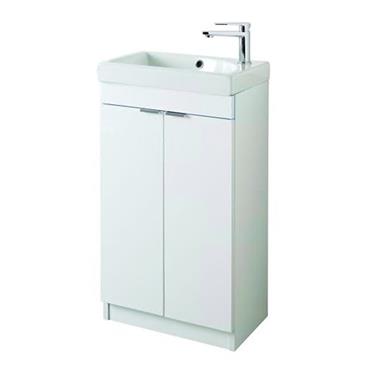 Faro Cloakroom Floor Mounted Unit & Basin 450mm 