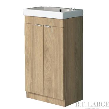 Faro Davos Oak Floor Mount Unit Only 450mm
