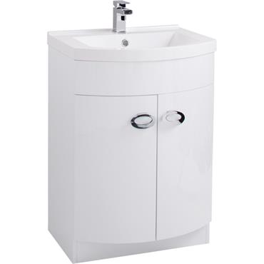 Vitoria - Linen White 600Mm Floorstanding Uni