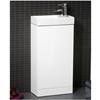 Compact 400mm Vanity Unit White (display)