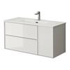 Serena 100Cm  Wall Hung Unit Whte (Exc Basin)