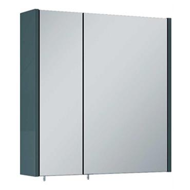 Sonas Plus Gloss Grey 60 Mirror Cabinet Grey