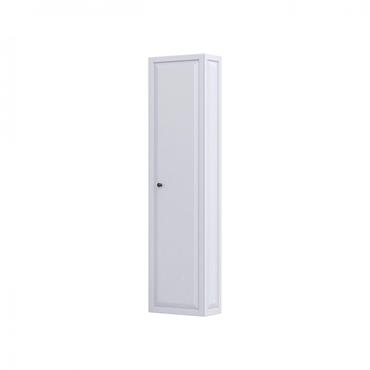 Chatsworth Tall Wall Cabinet Matt White 40Cm