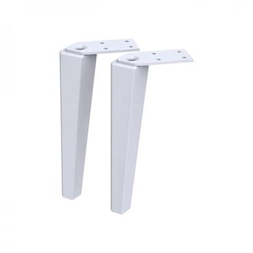 Chatsworth Leg Set Pair Matt White 20Cm