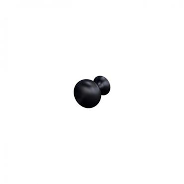 Chatsworth Knob Matt Black 3Cm