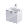 Bora 60Cm 1D Vanity Unit Gloss White