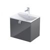 Bora 60Cm 1D Vanity Unit Gloss Graphite