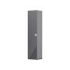 Bora 35Cm Tall Boy Wall Cabinet Gloss Graphit