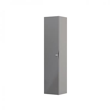 Serra Tall Wall Cabinet Warm Grey 35Cm