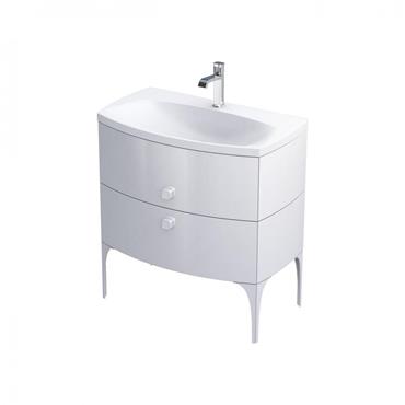 Regency 82Cm 2D Vanity Unit Gloss White