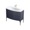 Regency 102Cm 2D Vanity Unit Matt Blue