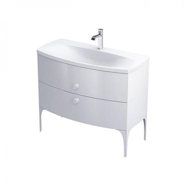 Regency 102Cm 2D Vanity Unit Gloss White