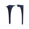 Regency Rear Universal Feet Matt Blue Pair