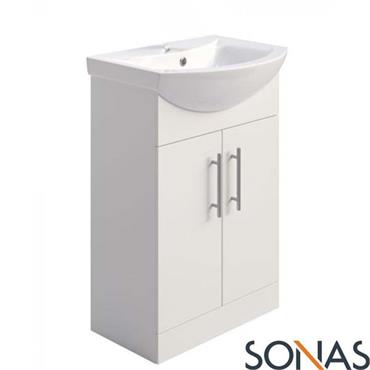 Classic Strata Floor Mount Unit & Basin 55 cm
