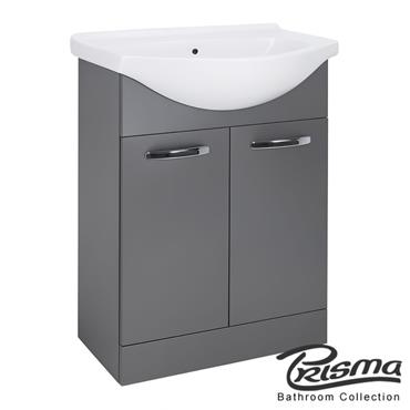 Reno Vanity Unit & Basin Matt Anthacite 55cm