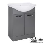 Reno Vanity Unit & Basin Matt Anthacite 55cm