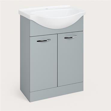 Reno Vanity Unit & Basin Fjord Green 55cm