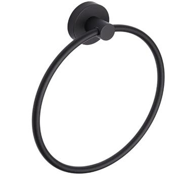 Capital Towel Ring - Black