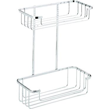 Croydex Wire Cosmetic Basket 2 Tier