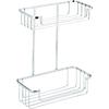Croydex Wire Cosmetic Basket 2 Tier