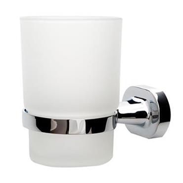 Tema Sofia Tumbler Holder Chrome Frost Glass