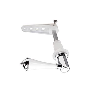 Croydex Classic Cistern Lever White/Chrome