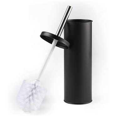 Rcr Round Metal Toilet Brush Black
