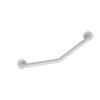Croydex Stainless Steel Angled Grab Bar White