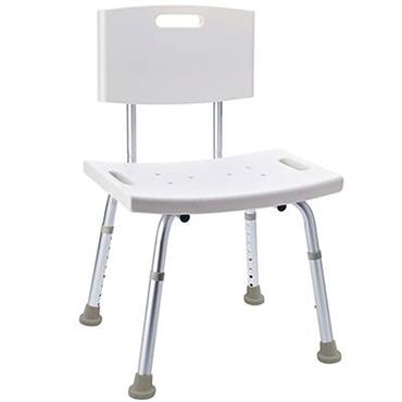Ridder Bathroom Chair With Back Rest 100Kg