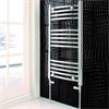 Wendover Curved Towel Rail Chrome 800X500