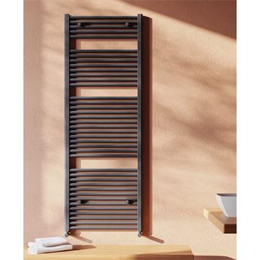 Aqualla Flat Anthracite 800X600 Towel Rad