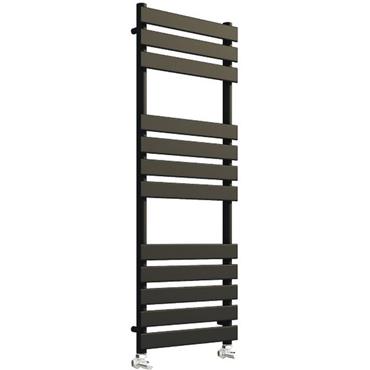 Tailored Black Towel Rail 1200X450