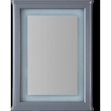 Aml Niamh Pvc Mirror Frame Grey 500X700
