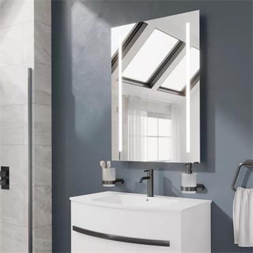 Terrizzo LED Battery Mirror 500x700