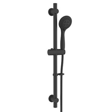 Croydex 3 Function Shower Set Matt Black