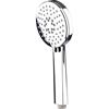 Croydex Edessa 3 Function Shower Head Chrome