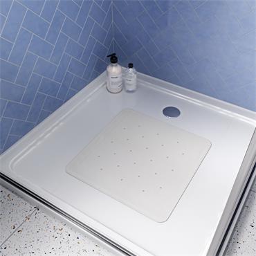Croydex Shower Tray Mat White 530 X 530mm