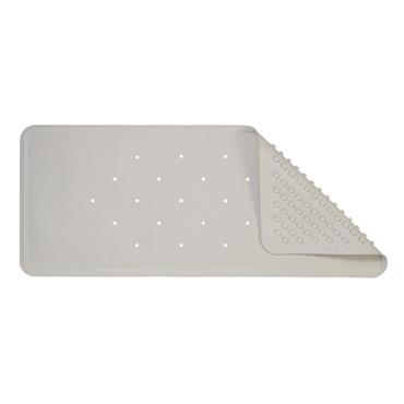 Croydex Lrg White Rubagrip Bath Mat 900X370mm