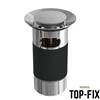 Top-Fix Basin Waste Chrome Slotted
