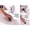 Top-Fix Basin Waste Chrome Slotted