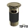 Top-Fix Basin Waste Brass Slotted