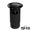 Top-Fix Basin Waste Black Slotted