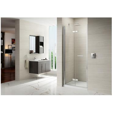 8 Series Frameless 800 Hinged Bifold Door