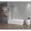 Chrome Bath Screen 780x1400mm