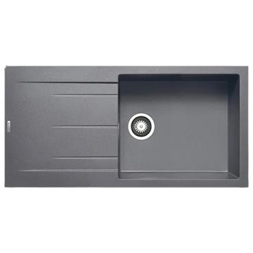 Pyramis Alazia Granite Sink Grey 1 Bowl