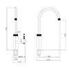Easyflow Designer Knurled Black Tap 0.3